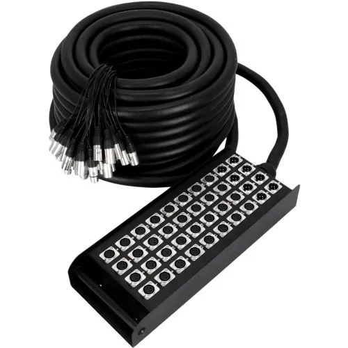 Adam Hall 3 STAR MULTICORE 40 KANAL 30 M Multicore Stagebox 32 /8 Neu