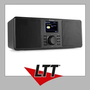 Audizio Monza DAB+ Stereo Radio Schwarz - DAB+ und UKW Radio mit elegantem Design, bietet eine riesige Auswahl an Sendern für erstklassigen Hörgenuss.