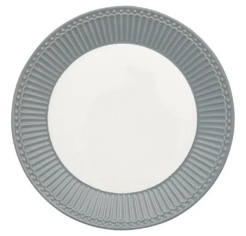 Greengate Frühstücksteller Teller Alice Stone Grey