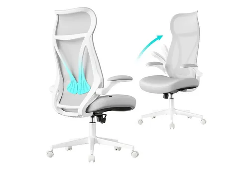 Büro- & Schreibtischstühle Grau von SONGMICS