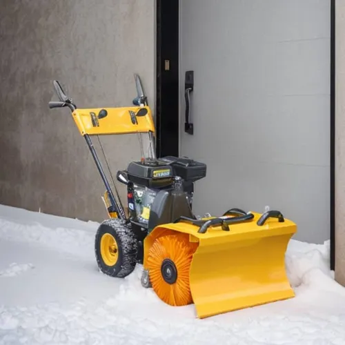 vidaXL Kombigerät Schneefräse und Kehrmaschine 6,5 PS