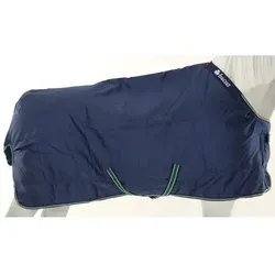Bucas Smartex Turnout Rain Big Neck 0g - blue 140 cm - Reiten - Hochwertige Regendecke für Pferde, bietet optimalen Schutz vor Nässe und Kälte mit großem Halsbereich für zusätzlichen Komfort.