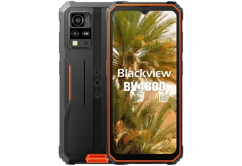 blackview BV4800 AI 3GB+64GB Smartphone (6.56 Zoll, 13 MP Kamera, Fingerabdruck/NFC/GPS/IP69K, FM/OTG, Ohne Vertrag)