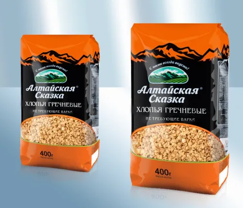 Buchweizenflocken  Altajskaja Skazka 400g Гречневые хлопья