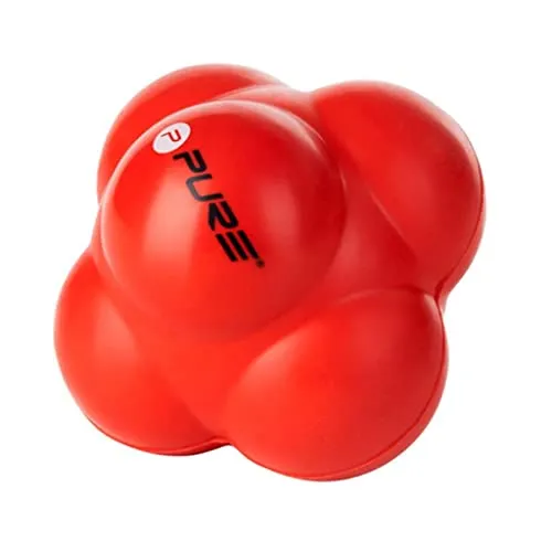 Pure 2Improve Reaktions-Trainingsball, rot