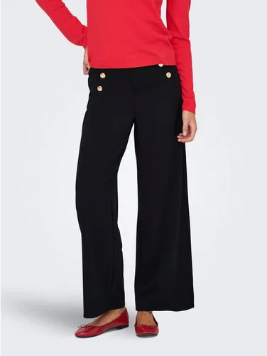 ONLY Onltilda Life 6-Button Pants JRS Noos – Stylische Hose für Jugendliche - Moderne, normal geschnittene Hose mit 6 Knöpfen von Only. Ideal für jeden Anlass, bequem und vielseitig kombinierbar.
