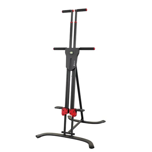Hop-Sport 2in1 Stepper & Vertical Climber - Klappbarer Fitness-Stepper & Vertical Climber für effektives Training zu Hause, maximales Benutzergewicht 120 kg, kompakt und platzsparend.