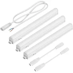 ledscom.de LED Unterbau-Leuchten Rigel, je 31,3cm (warmweiß, 11,58W, je 397lm, 130°) 3er Set