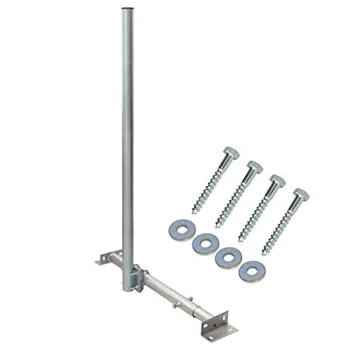 Premium X Basic X120-48 SAT TV Teleskop-Dachsparrenhalter - Halterungen für Satellitenschüsseln, feuerverzinkter Stahl, teleskopierbar für flexible Montage und stabilen Halt der SAT-Antenne.
