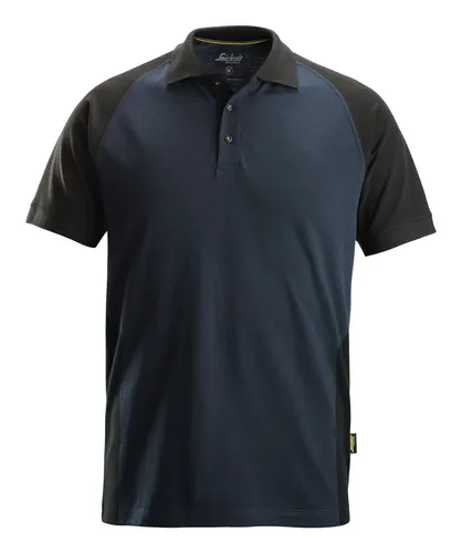 Produktbild Snickers Workwear Poloshirt 2750, 2-Farben, L, marineblau-schwarz