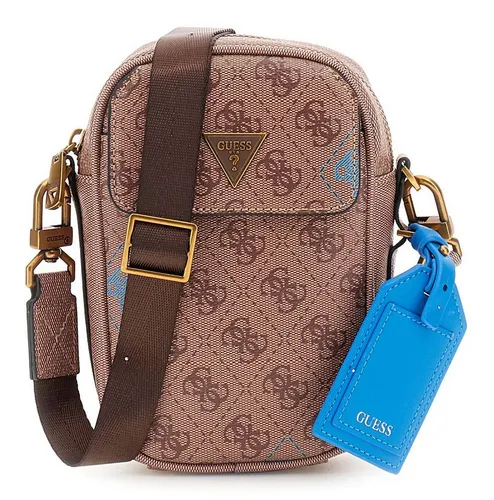 Guess Umhängetasche Crossbody Micro Bag beige-braun von GUESS