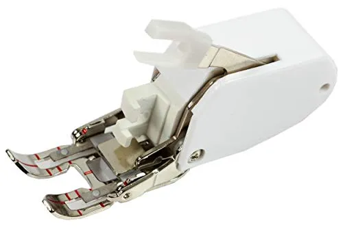 Gritzner Obertransport-Nähfuß für Nähmaschinen - Nähmaschinenaufsatz für gleichmäßigen Stofftransport, ideal für Jersey, Jeans und Satin, einfach zu montieren und anzuwenden.