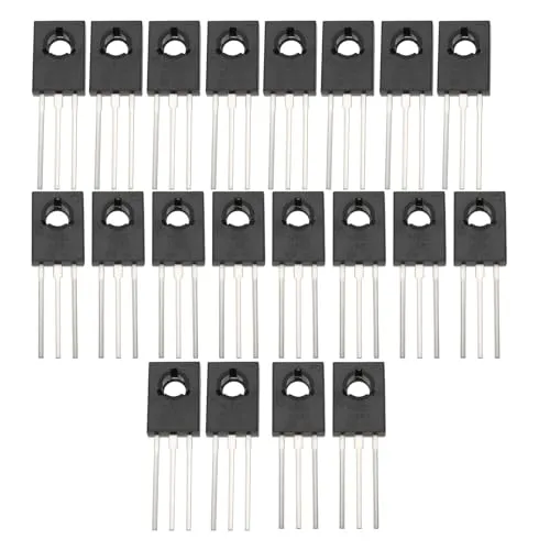 Create idea Transistor-Schaltverstärker TO-92 mit geringer Leistung, elektronisches DIY-Projekt, Mikrowellenkommunikation, 20 Stück, 2SB772 2SD882