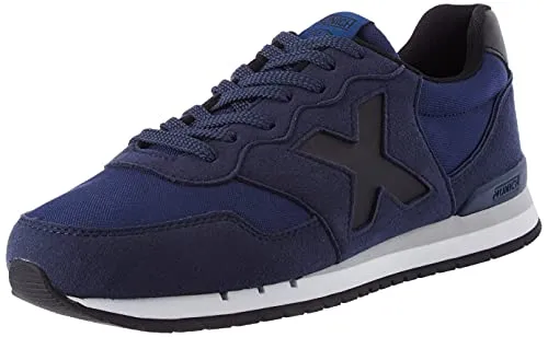 Munich Unisex Dash Sneaker in Blau, Größe 41 EU - Stylischer Sneaker aus Synthetik mit Gummisohle, ideal für aktive Jungen und Freizeitaktivitäten.
