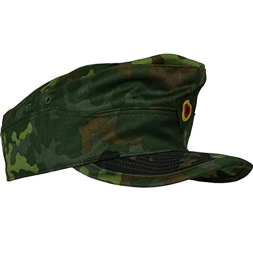 BWuM ORIGINAL Bundeswehr FELDMÜTZE NEU Flecktarn/WÜSTENTARN BW SCHIRMMÜTZE MÜTZE, Größe:59 (XL), Farbe:Flecktarn