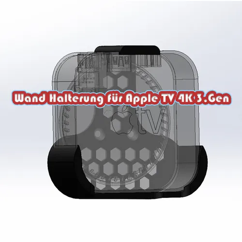 Wand Halterung für Apple TV 4K 3.Gen