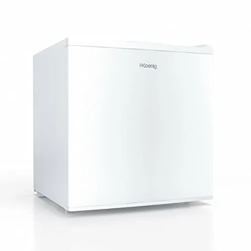 H.KOENIG Mini-Gefrierschrank FGW400 - Kompakt und Geräuschlos - Tiefkühler mit 32 L, perfekt für kleine Küchen oder Büros. Geräuschloser Betrieb und einstellbares Thermostat für optimale Frische.
