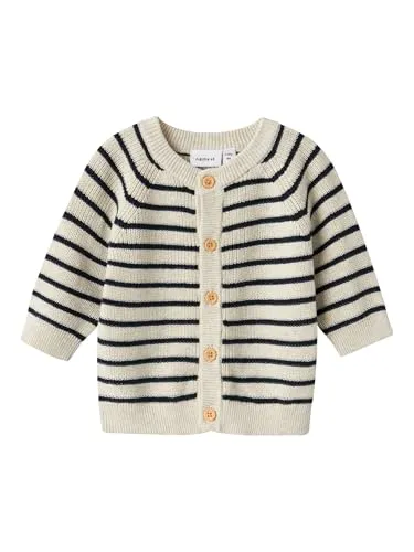 Name IT Herren Nbmmast Ls Knit Card Noos, Peyote Melange, 50 EU
