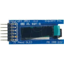 DIGIL 410-222 - Pmod OLED: 128 x 32 Pixel monochromatischer OLED-Bildschirm