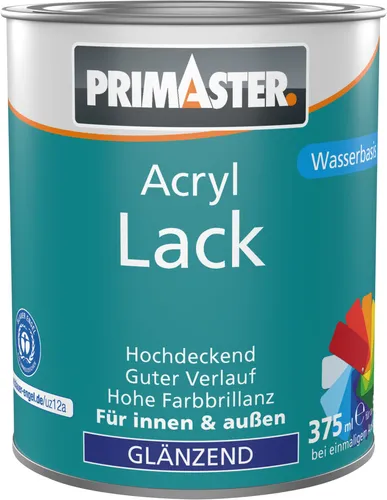 Primaster Acryl Lack lehmbraun glänzend 375 ml