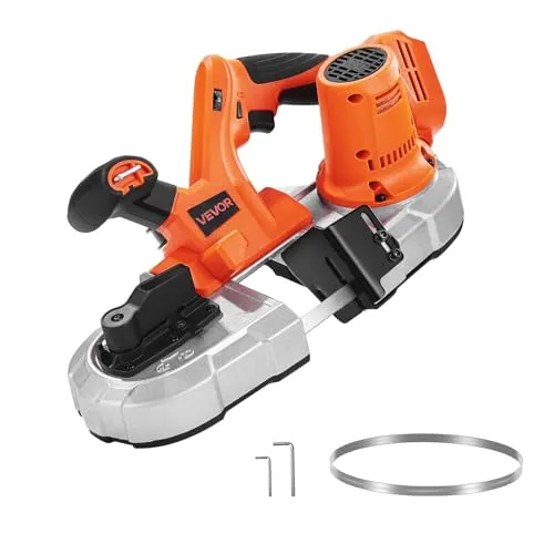 VEVOR 20V Akku Bandsäge – 65mm Schnitttiefe