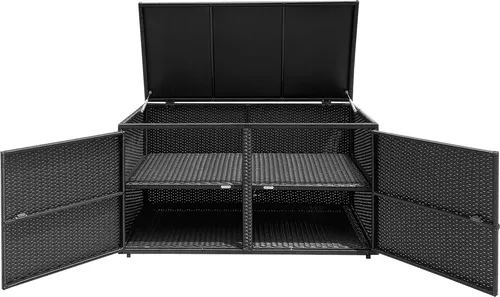 Produktbild COSTWAY Auflagenbox 333L Gartenbox Rattan, wetterfest und multifunktional