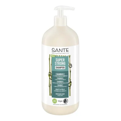 SANTE Super Strong Shampoo | 950 ml | für kraftloses und dünner werdendes Haar