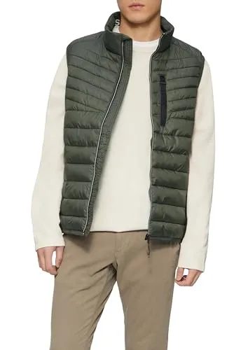 s.Oliver Outdoorjacke Sportive Steppweste mit Kontrastdetails - Jacken - Diese sportive Steppweste bietet dank Stehkragen und Taftfutter angenehmen Tragekomfort und ist ideal für Outdoor-Aktivitäten.