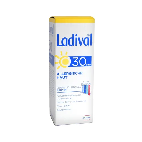 Ladival Allergische Haut Sonnenschutz Gel Gesicht LSF 30 hoch, 50 ml