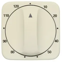 Busch-Jaeger 1771-212-103 Zentralscheibe mit Drehknopf mit Griff, mit Aufdruck 