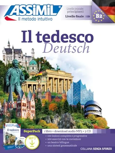 Il tedesco: Con 3 CD-Audio e Download - Lernmaterial für die deutsche Sprache mit 3 CD-Audio und praktischen Download-Dateien für ein einfaches und effektives Lernen.