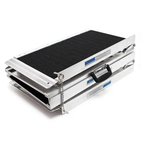 Wiltec Rollstuhlrampe doppelt faltbar 213cm von Wiltec