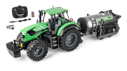 Carson 1:16 Deutz-Traktor8280TTV mit Fassanhänger 100%