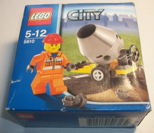 RAR!! LEGO 5610 CITY Bauarbeiter NEU + OVP mit Delle