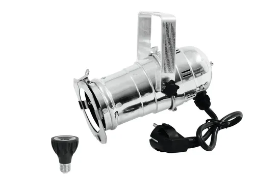 EUROLITE PAR-20 Set mit COB LED 6W - Bühnen- & Deko-Leuchtmittel, Set mit Dim-to-Warm Funktion für variable Lichtstimmung von 1800K bis 3000K, ideal für Werbung, Clubs und Schaufenster.