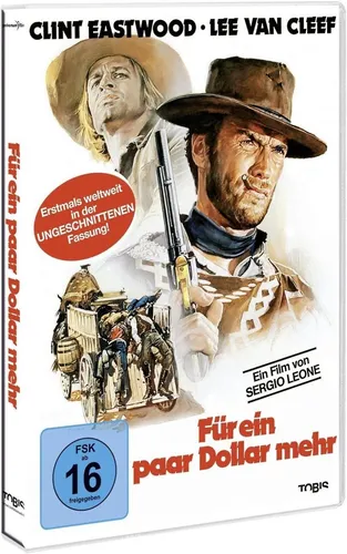 DVD FÜR EIN PAAR DOLLAR MEHR v. Sergio Leone, Clint Eastwood ++NEU
