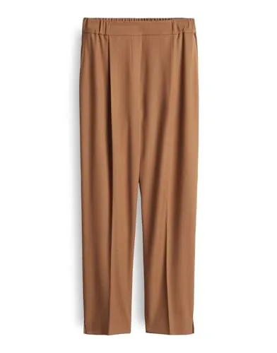 OPUS PANTS Damen Jogpants | LUNAH Casual Schlupfhose mit elastischem Komfortbund golden Oak, 38