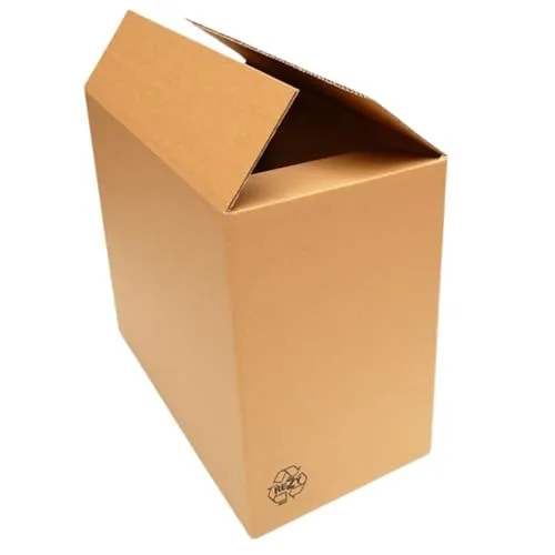 Faltkarton 490 x 250 x 400 mm Versandkarton einwellig