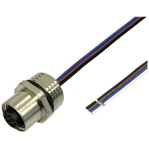 BKL Electronic 2703008 Sensor/Aktor Einbaubuchse M12  0.5 m Polzahl Sensoren:...