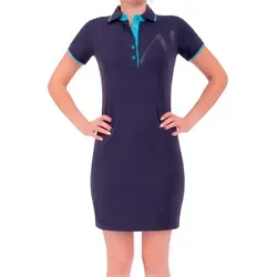 Nebulus Poloshirt MELLA, P6800 - Damen, navy-türkis, XXL/44 blau XXL/44
