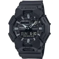 Casio Watch GA-010-1A1ER - Armbanduhr für Herren mit 10-Jahres-Batterie, wasserdicht bis 20 bar und vielseitigen Funktionen wie Stoppuhr und Alarm - die perfekte Kombination aus Stil und Funktionalität.