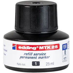 edding Nachfülltinte MTK 25 schwarz