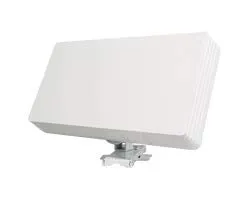 HMP Selfsat H30D1 Sat Flachantenne mit Fensterdurchführung weiß