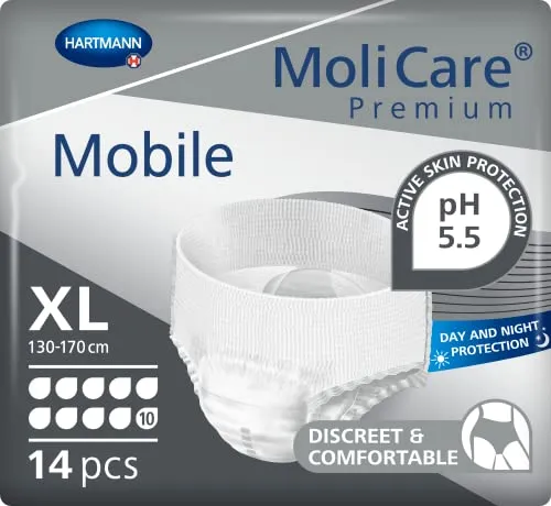MoliCare Premium Mobile 10 Tropfen XL, 14 Stück von Hartmann