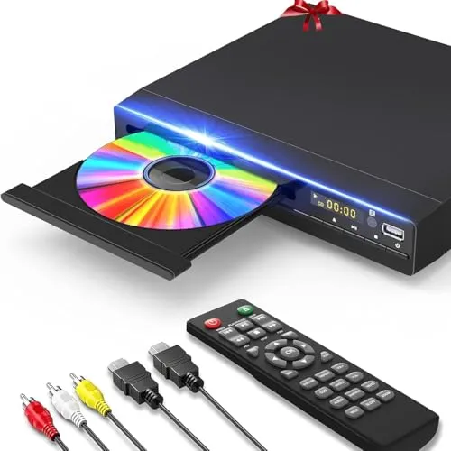 GOKUID DVD-Recorder-Player mit HD 1080p Upscaling