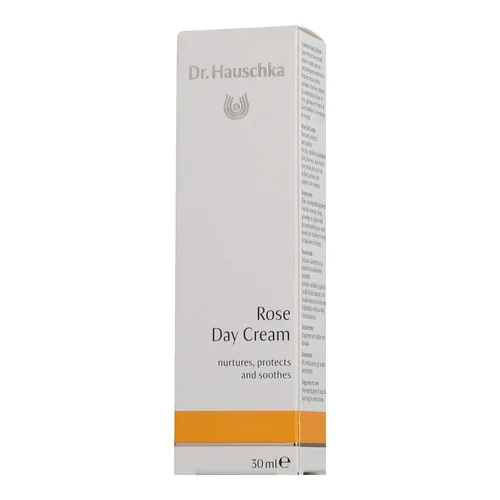 Dr. Hauschka Rosen Tagescreme 30 ml - Tagespflege für trockene, empfindliche Haut mit Edelrosenextrakt, der die Haut stärkt und harmonisiert. 100% Naturkosmetik, ideal als Make-up-Grundlage und ohne synthetische Zusatzstoffe.