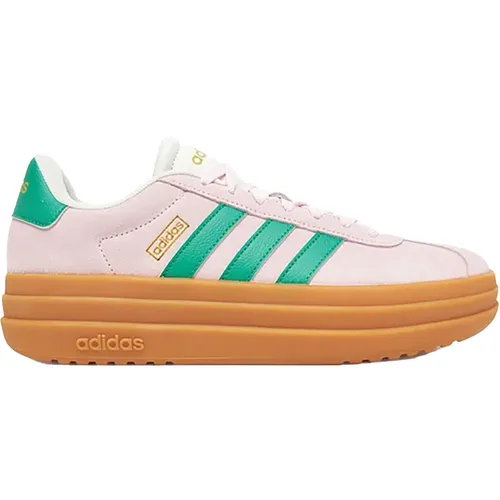 adidas Damen VL Court Bold Schuhe, Clear Pink/Court Green/Core White, 44 EU