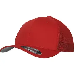 Flexfit Flexfit Mesh Trucker Cap, red, L/XL
