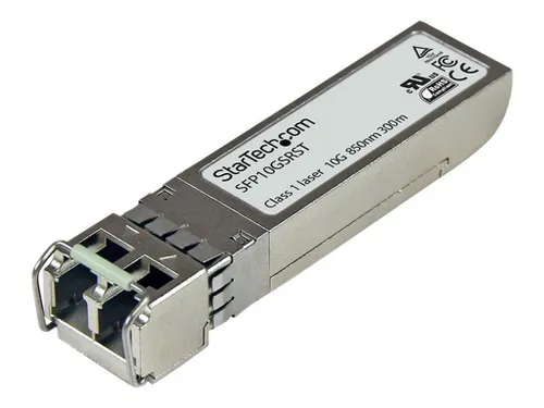 StarTech.com FET-10G-ST Transceiver Modul (SFP+ Module, 10GBase-SR Cisco kompatibel, Glasfaser, 850nm, LC Multimode mit DDM) (FET-10G-ST)