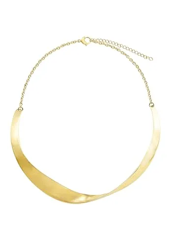 Breil Juwel Sammlung RETWIST, HALSKETTEN aus DAMEN in FARBIGER STAHL Farbe GOLD messen 45 - TJ3458